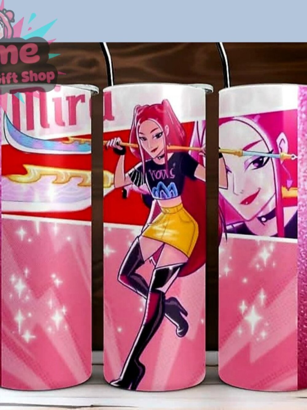 KPop Demon Hunters Mira 20oz Stainless Steel Tumbler